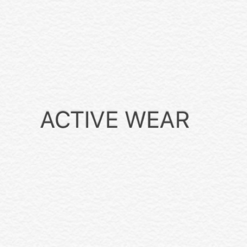 Active wear